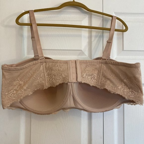 Torrid Bra Convertible Nude Straps Strapless Plus Size Size 50D - Picture 3 of 3